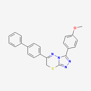 molecular formula C23H18N4OS B12380073 Urease-IN-8 