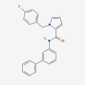 molecular formula C24H19FN2O B12380083 CB2 receptor agonist 6 