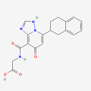 molecular formula C19H18N4O4 B12380106 Phd2-IN-2 