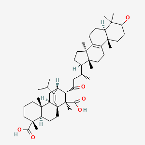 molecular formula C50H74O6 B12380127 Forrestiacids K 