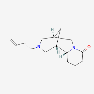 molecular formula C15H24N2O B12380129 Tetrahydrorhombifoline CAS No. 3382-84-1