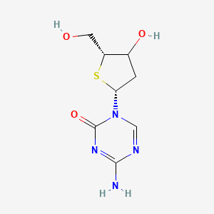 molecular formula C8H12N4O3S B12380169 aza-TdCyd 