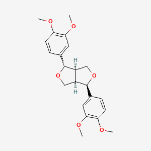 molecular formula C22H26O6 B12380183 (+)-Epieudesmin CAS No. 60102-89-8