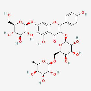 molecular formula C33H40O20 B12380189 Kaempferol-3-O-robinoside-7-O-glucoside 