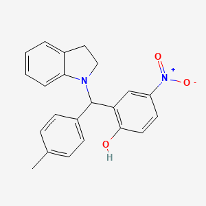 molecular formula C22H20N2O3 B12380196 Hnpmi 