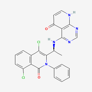 molecular formula C24H17Cl2N5O2 B12380217 PI3K-IN-51 CAS No. 2055765-77-8