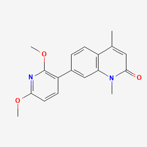 molecular formula C18H18N2O3 B12380232 Brd7-IN-2 