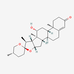 (25S)-12beta-Hydroxyspirost-4-EN-3-one