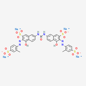 molecular formula C35H24N6Na4O15S4 B12380279 Direct orange 118 