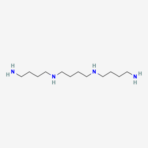 molecular formula C12H30N4 B1238034 氨基丁基均精胺 CAS No. 45185-87-3