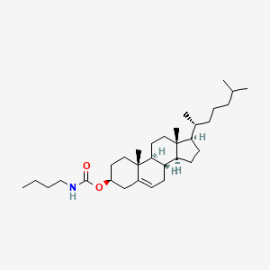 molecular formula C32H55NO2 B1238035 3-Cholesteryl N-butylcarbamate CAS No. 52829-26-2