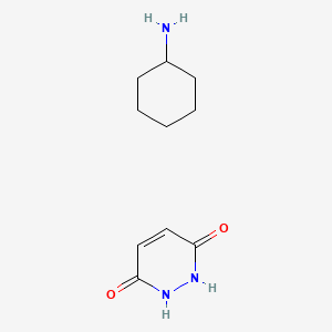 molecular formula C10H17N3O2 B1238036 Cyclohexylammonium-3,6-pyridazinediolate CAS No. 58380-90-8