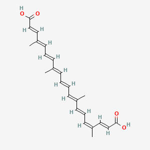 molecular formula C24H28O4 B1238042 胭脂树 CAS No. 626-76-6