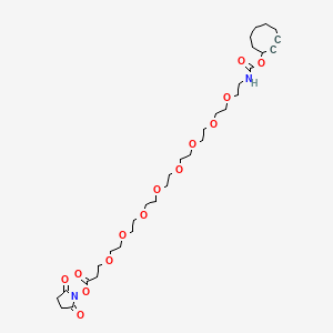 molecular formula C32H52N2O14 B12380449 Sco-peg8-nhs 