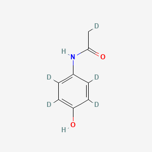 molecular formula C8H9NO2 B12380463 Acetaminophen-d5 