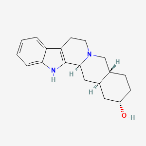 molecular formula C19H24N2O B1238048 17alpha-Yohimbol 