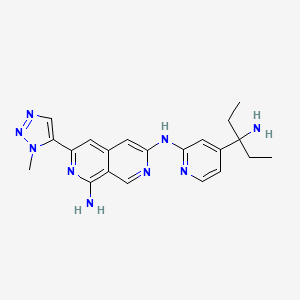 molecular formula C21H25N9 B12380495 Mastl-IN-1 