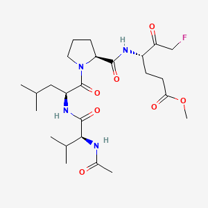 molecular formula C25H41FN4O7 B12380522 Ac-VLPE-FMK 