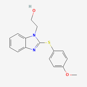 molecular formula C16H16N2O2S B12380526 Hbv-IN-45 