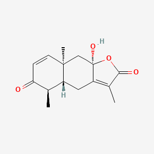 molecular formula C15H18O4 B12380541 Eudebeiolide B 