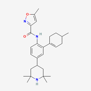 molecular formula C27H37N3O2 B12380574 Csf1R-IN-23 