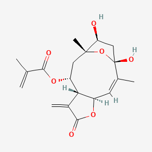 molecular formula C19H24O7 B1238061 泽布雷文 B 