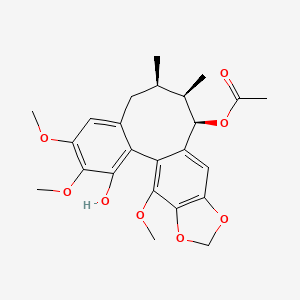 molecular formula C24H28O8 B12380658 Acetyl-binankadsurin A 