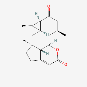 molecular formula C20H28O3 B12380693 Clavirolide L 