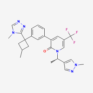 molecular formula C26H27F3N6O B12380701 Cbl-b-IN-16 