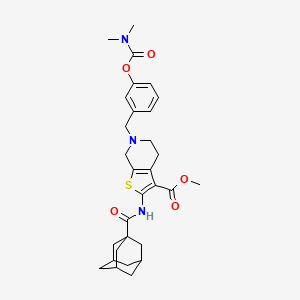 molecular formula C30H37N3O5S B12380720 AChE/BChE-IN-18 