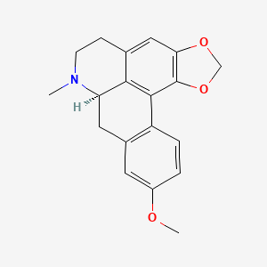 molecular formula C19H19NO3 B12380758 (-)-Isolaureline CAS No. 475-84-3