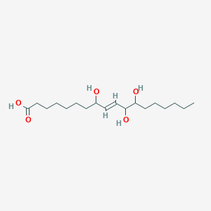 molecular formula C18H34O5 B1238077 天师酸 