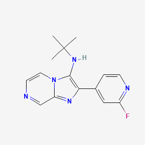 molecular formula C15H16FN5 B12380772 Cdk9-IN-25 