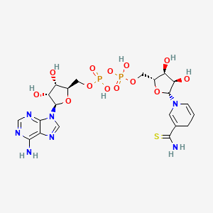 molecular formula C21H29N7O13P2S B12380773 Thio-NADH 