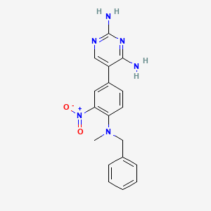 molecular formula C18H18N6O2 B12380812 Dhfr-IN-15 