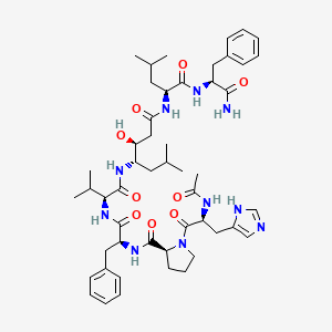 molecular formula C50H72N10O9 B12380825 Renin inhibitor peptide,rat 