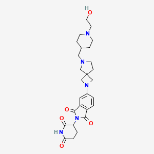 molecular formula C27H35N5O5 B12380882 E3 Ligase Ligand-linker Conjugate 49 