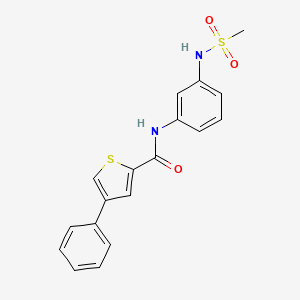 molecular formula C18H16N2O3S2 B12380908 Dhx9-IN-8 