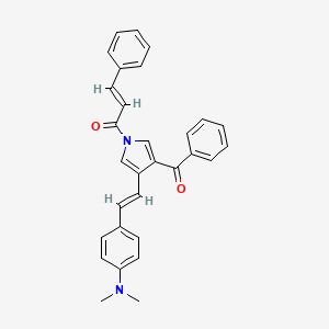 molecular formula C30H26N2O2 B12380931 Cox-2/lox-IN-1 