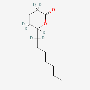 6-Heptyltetrahydro-2H-pyran-2-one-d7