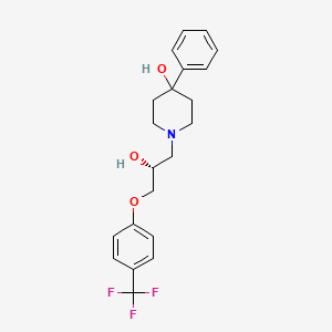 molecular formula C21H24F3NO3 B12380948 Twik-1/trek-1-IN-1 