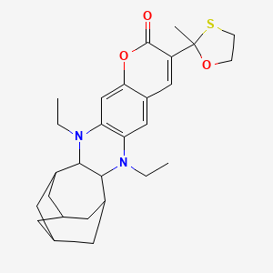 molecular formula C28H36N2O3S B12380964 HFTC-HClO 1 