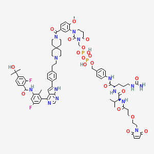 molecular formula C80H94F2N14O20P2 B12381014 PROTAC BTK Degrader-8 