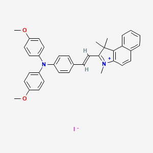 molecular formula C37H35IN2O2 B12381029 G-quadruplex ligand 2 