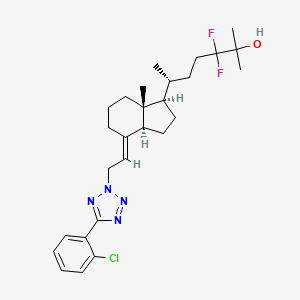 molecular formula C27H37ClF2N4O B12381053 Srebp/scap-IN-2 