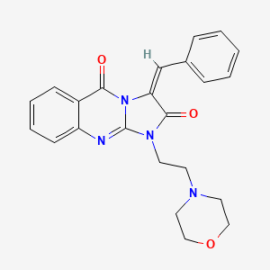 molecular formula C23H22N4O3 B12381055 Topoisomerase I inhibitor 12 