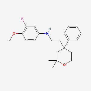 molecular formula C22H28FNO2 B12381056 Icmt-IN-9 