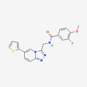 molecular formula C19H15FN4O2S B12381058 LasR agonist 1 