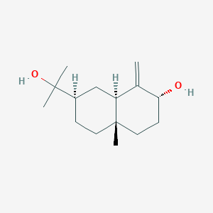 molecular formula C15H26O2 B12381063 Eudesm-4(15)-ene-3alpha,11-diol 