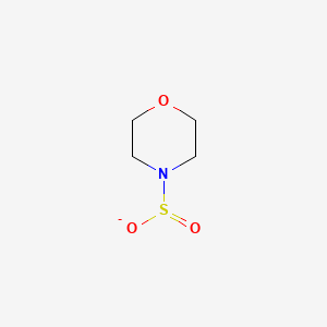 molecular formula C4H8NO3S- B1238113 4-(Dioxo-lambda(6)-sulfanyl)morpholine 
